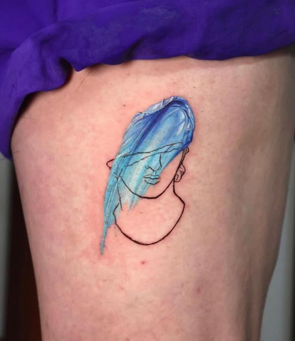 80+ Artistic Line Work Tattoo Designs