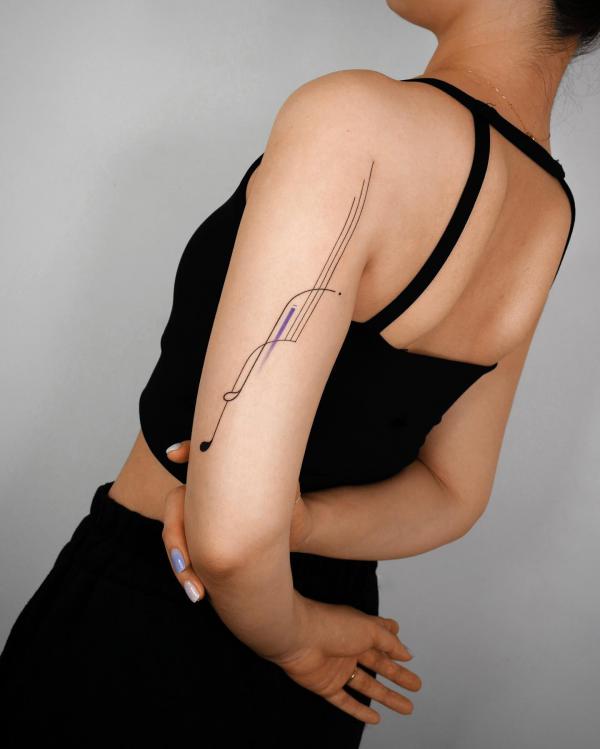 80+ Artistic Line Work Tattoo Designs