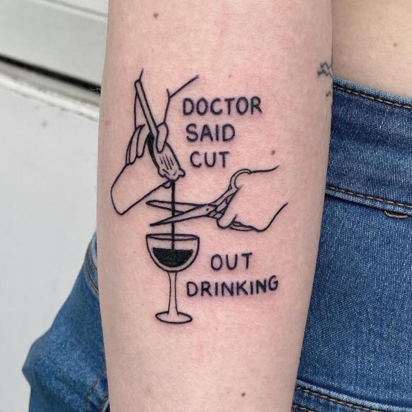 80+ Artistic Line Work Tattoo Designs