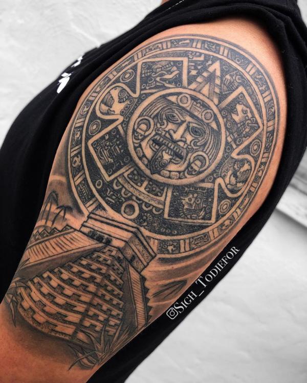 The Timeless Allure of the Aztec Calendar Tattoo
