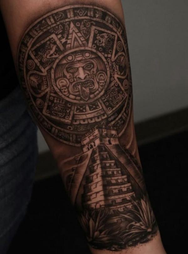 The Timeless Allure of the Aztec Calendar Tattoo