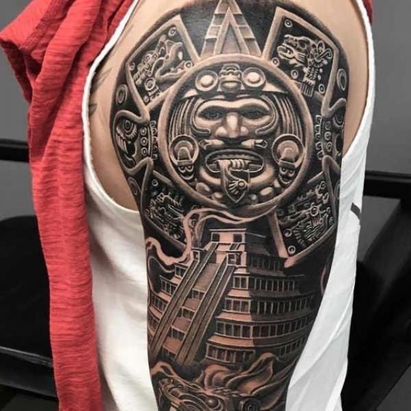 The Timeless Allure of the Aztec Calendar Tattoo