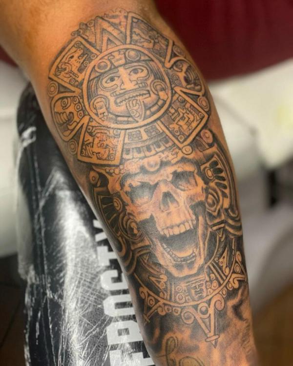 The Timeless Allure of the Aztec Calendar Tattoo