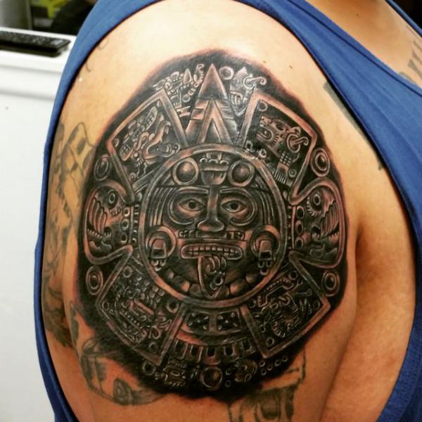 The Timeless Allure of the Aztec Calendar Tattoo