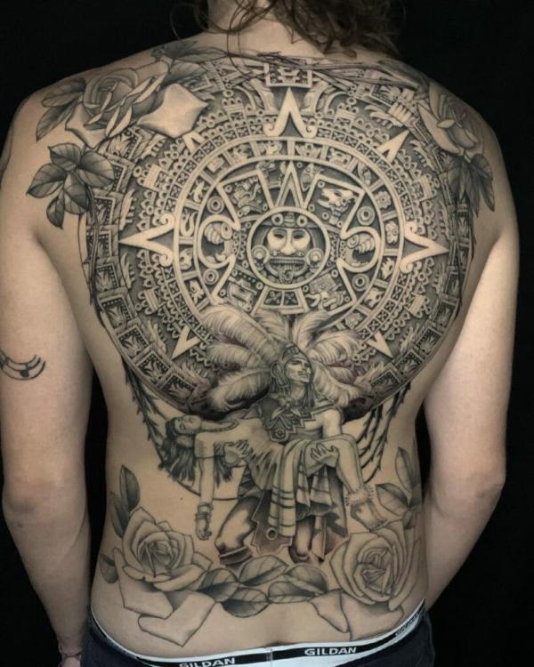 The Timeless Allure of the Aztec Calendar Tattoo