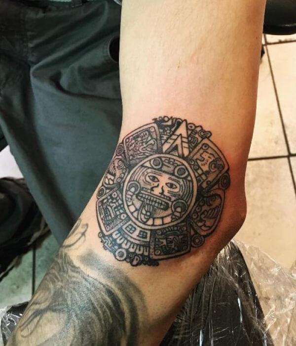 The Timeless Allure of the Aztec Calendar Tattoo