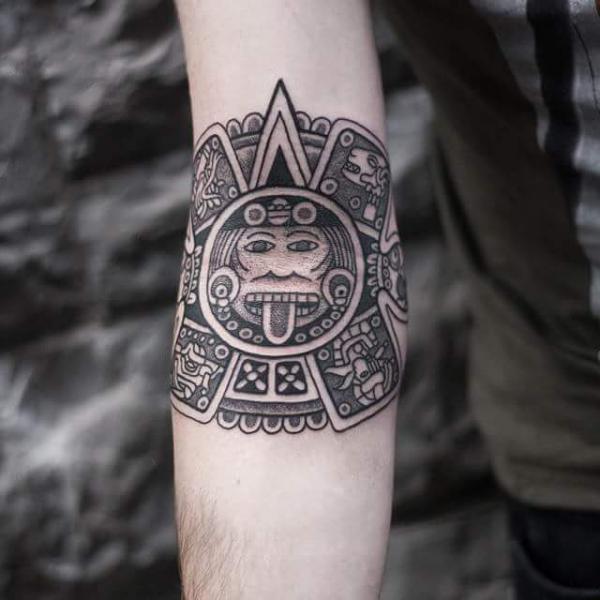 The Timeless Allure of the Aztec Calendar Tattoo