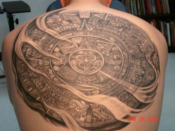 The Timeless Allure of the Aztec Calendar Tattoo