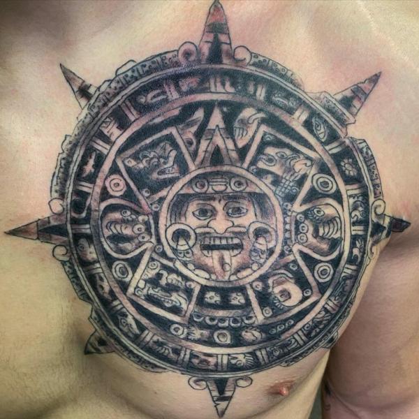 The Timeless Allure of the Aztec Calendar Tattoo