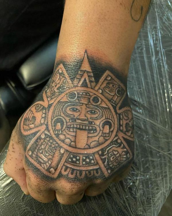 The Timeless Allure of the Aztec Calendar Tattoo