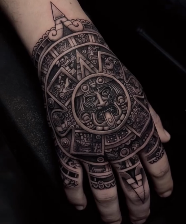 The Timeless Allure of the Aztec Calendar Tattoo