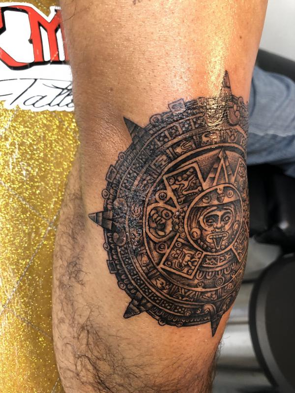 The Timeless Allure of the Aztec Calendar Tattoo