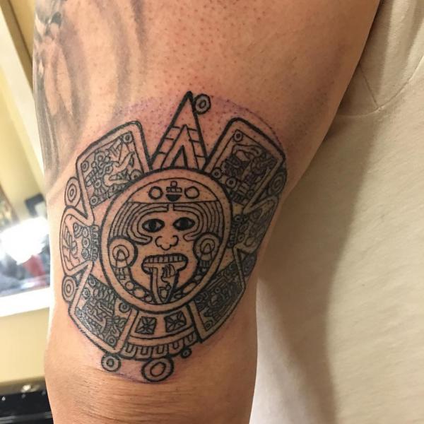 The Timeless Allure of the Aztec Calendar Tattoo