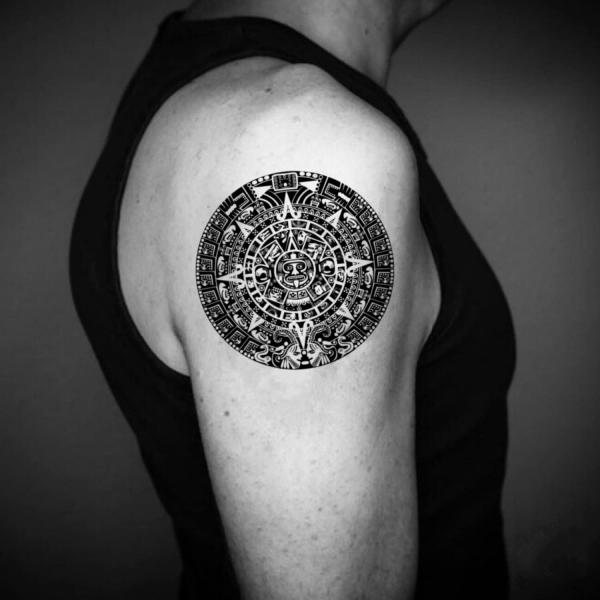 The Timeless Allure of the Aztec Calendar Tattoo