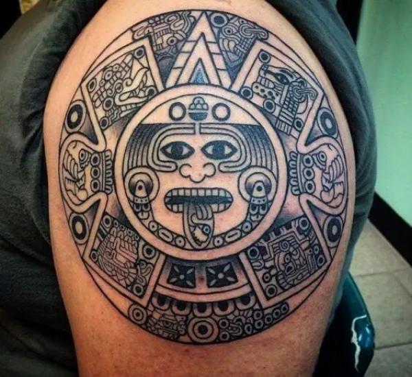 The Timeless Allure of the Aztec Calendar Tattoo