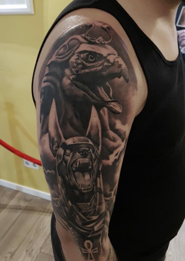 40 Horus Tattoo Design Ideas with Meaning