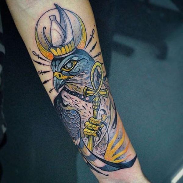 40 Horus Tattoo Design Ideas with Meaning