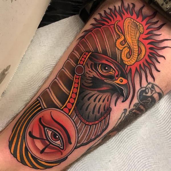 40 Horus Tattoo Design Ideas with Meaning