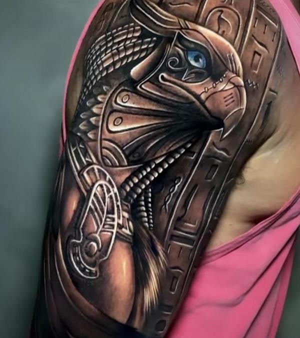 40 Horus Tattoo Design Ideas with Meaning