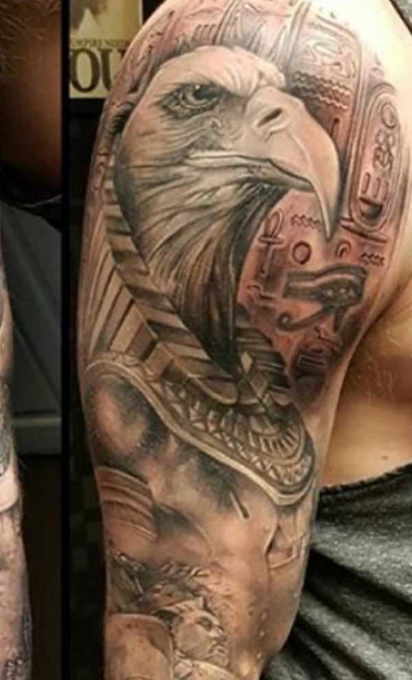 40 Horus Tattoo Design Ideas with Meaning