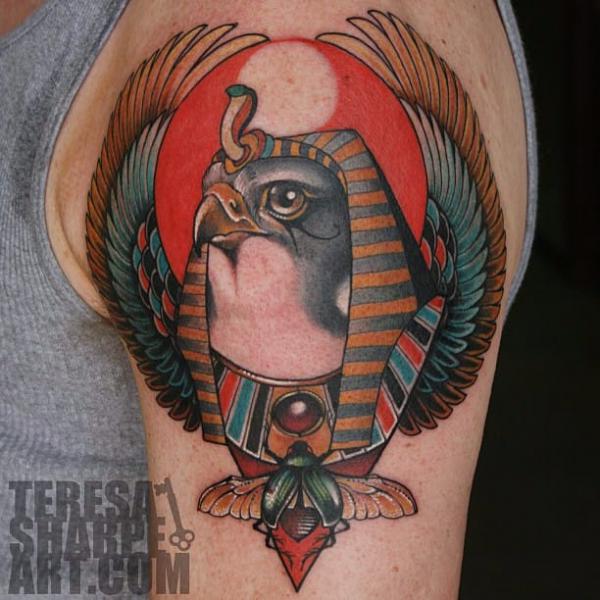 40 Horus Tattoo Design Ideas with Meaning