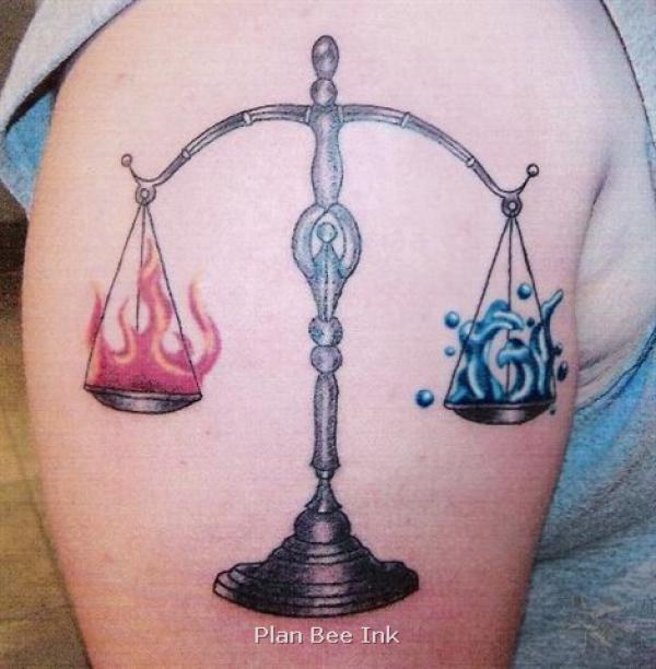 The Scales of Justice Tattoo: Balancing Ink and Ideals