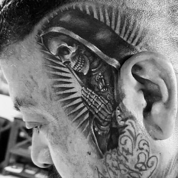 60 Santa Muerte Tattoo Designs with Meaning
