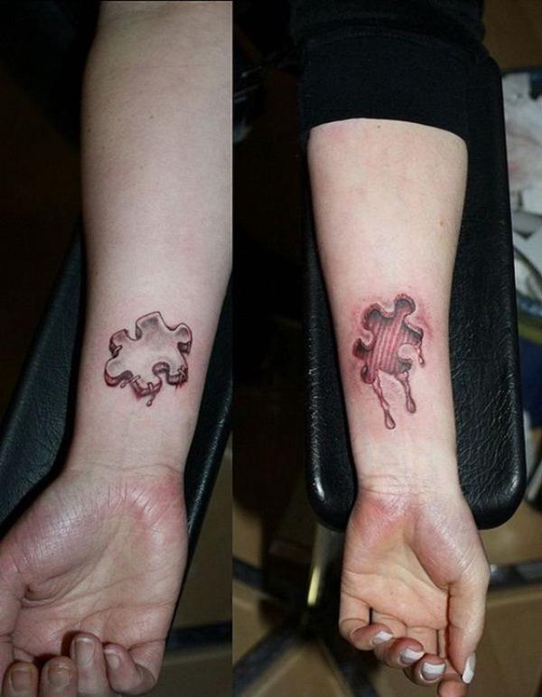 130 Puzzle Tattoo Designs with Meaning
