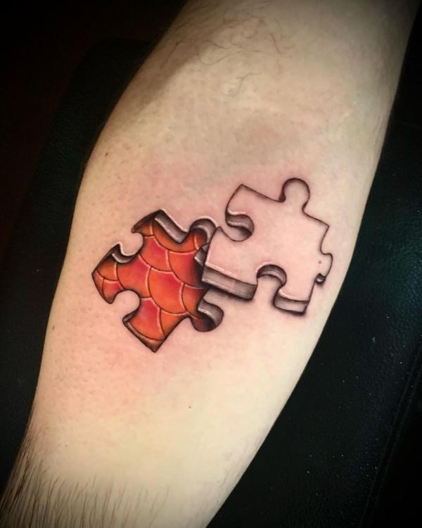 130 Puzzle Tattoo Designs with Meaning