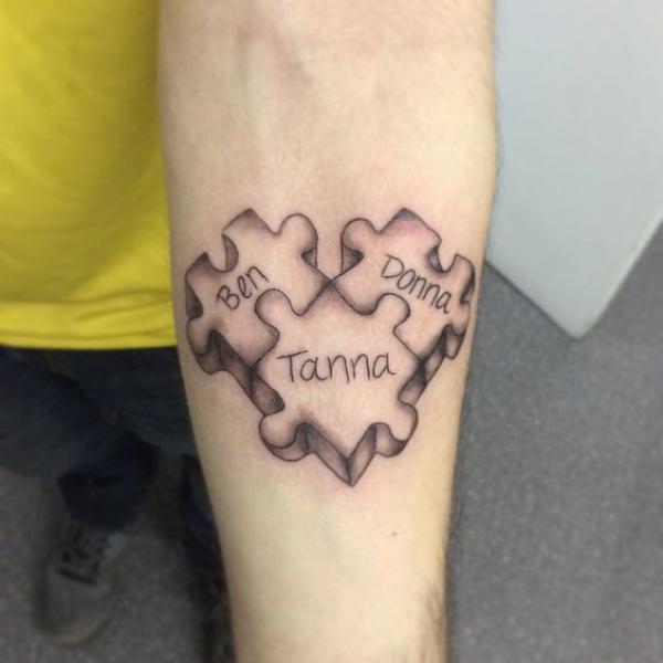 130 Puzzle Tattoo Designs with Meaning