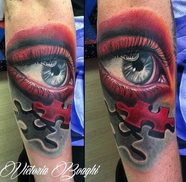 130 Puzzle Tattoo Designs with Meaning