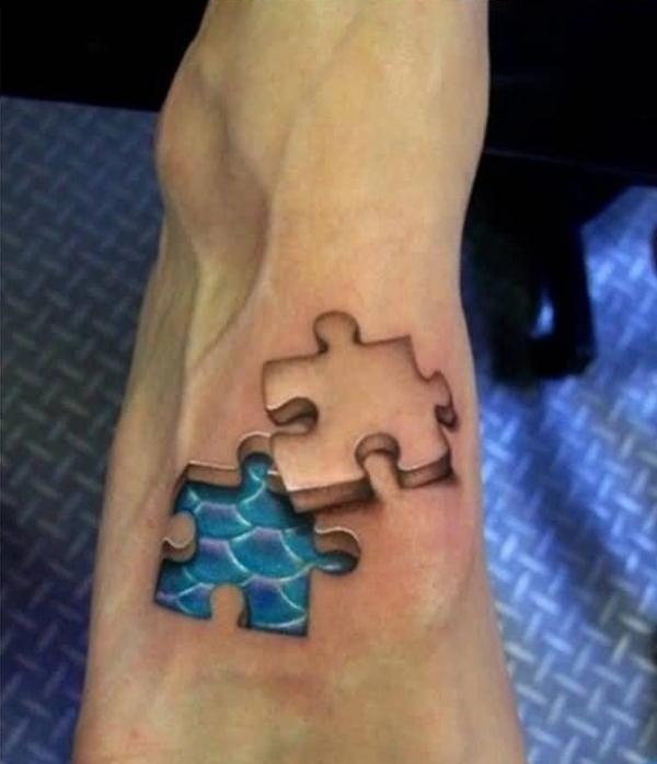 130 Puzzle Tattoo Designs with Meaning