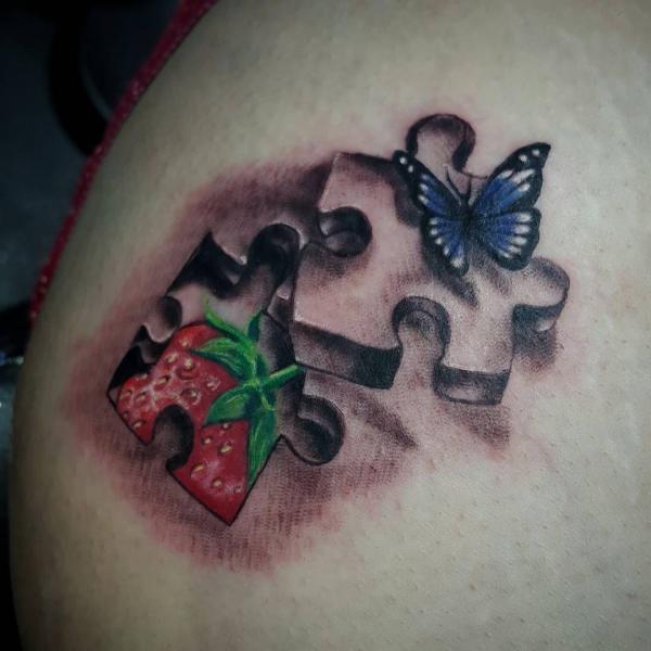 130 Puzzle Tattoo Designs with Meaning