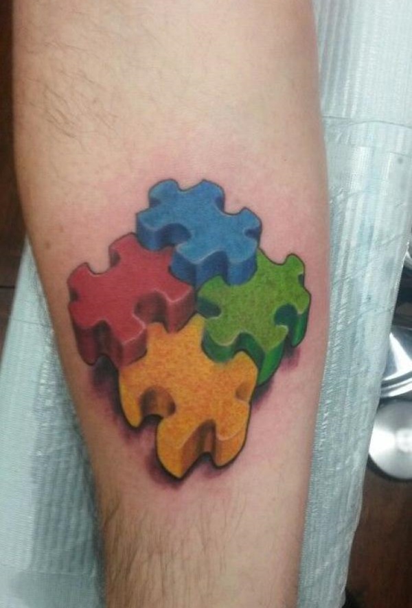 130 Puzzle Tattoo Designs with Meaning