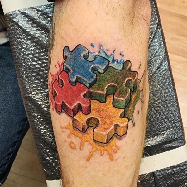 130 Puzzle Tattoo Designs with Meaning