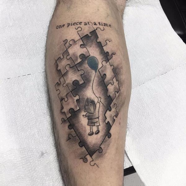 130 Puzzle Tattoo Designs with Meaning