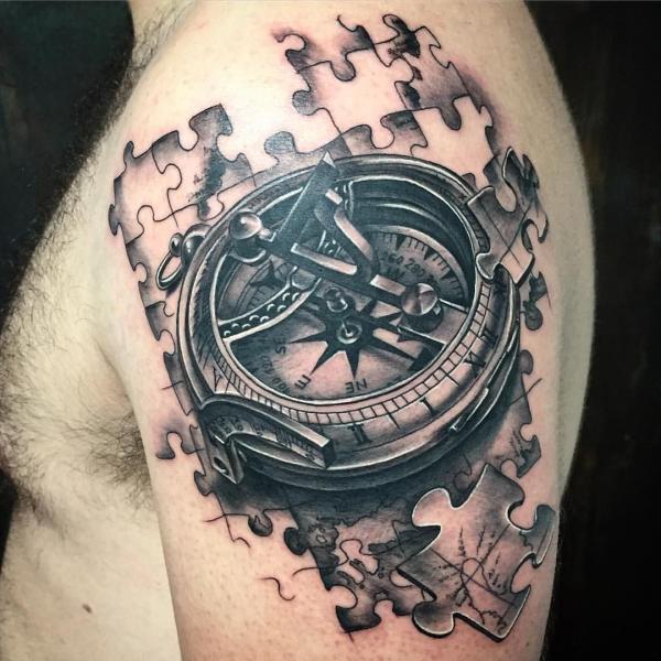 130 Puzzle Tattoo Designs with Meaning