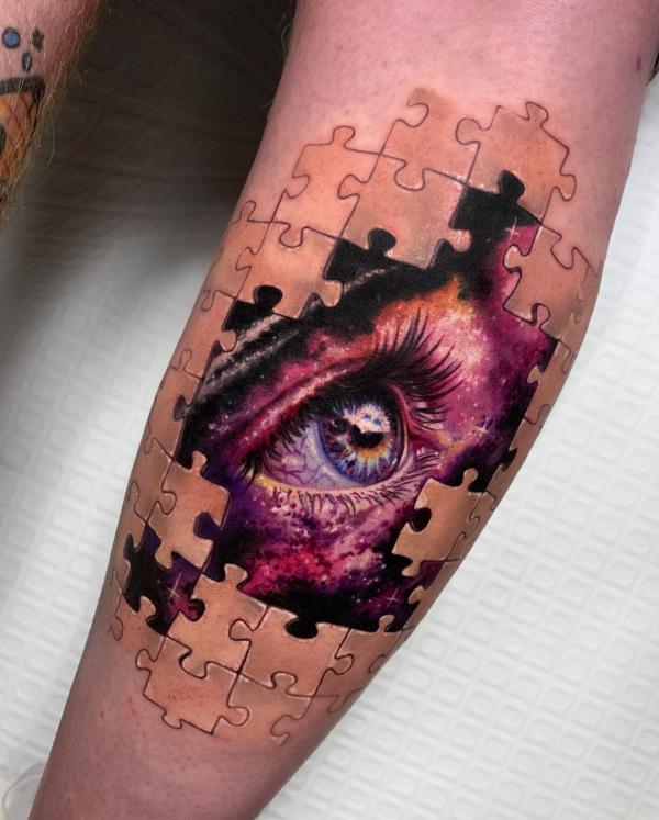 130 Puzzle Tattoo Designs with Meaning