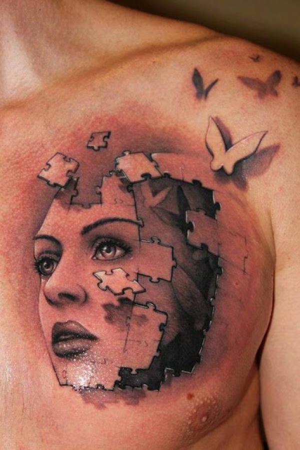 130 Puzzle Tattoo Designs with Meaning