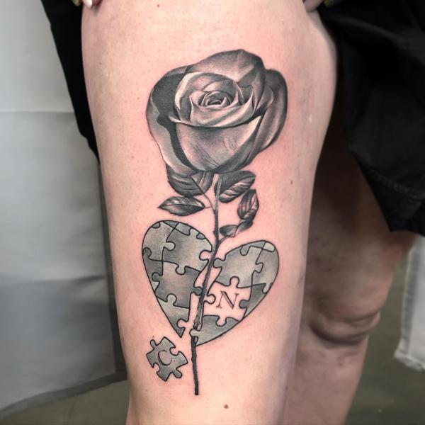 130 Puzzle Tattoo Designs with Meaning