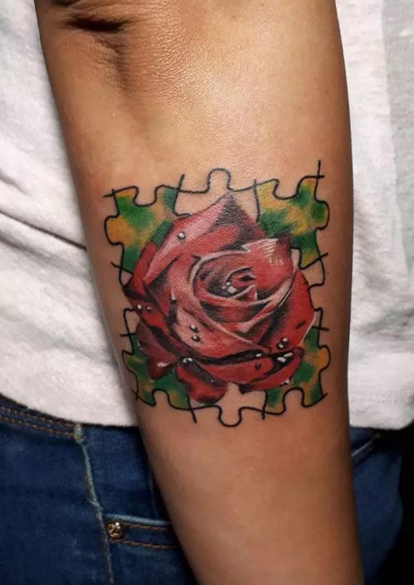 130 Puzzle Tattoo Designs with Meaning