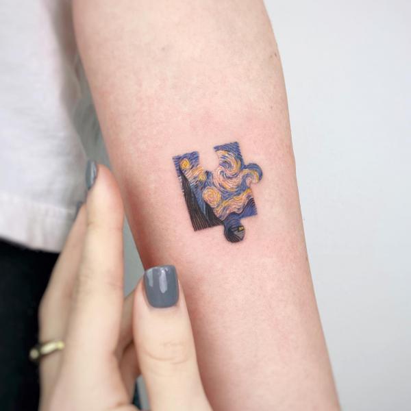 130 Puzzle Tattoo Designs with Meaning