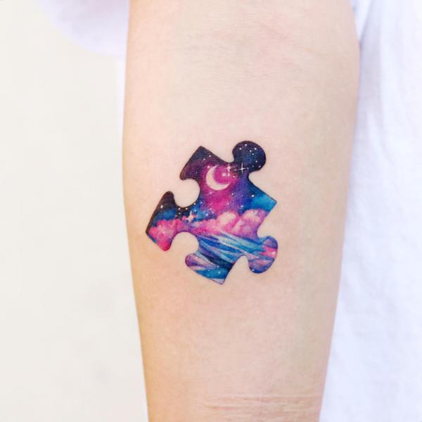 130 Puzzle Tattoo Designs with Meaning