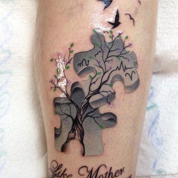 130 Puzzle Tattoo Designs with Meaning