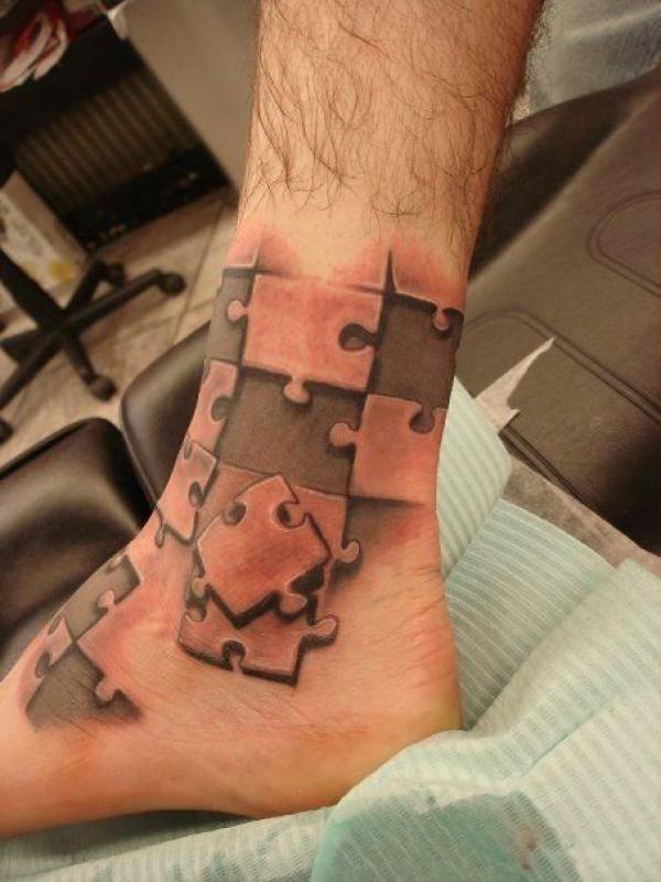 130 Puzzle Tattoo Designs with Meaning