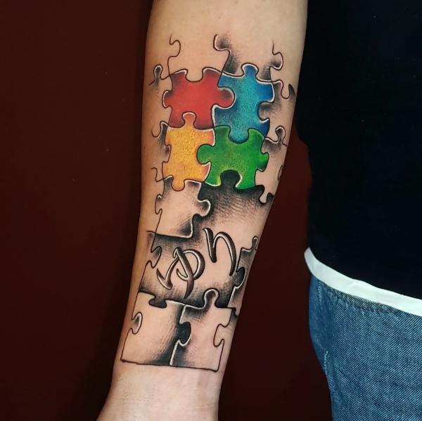 130 Puzzle Tattoo Designs with Meaning