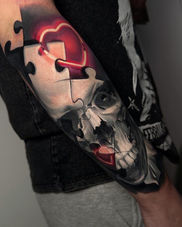 130 Puzzle Tattoo Designs with Meaning