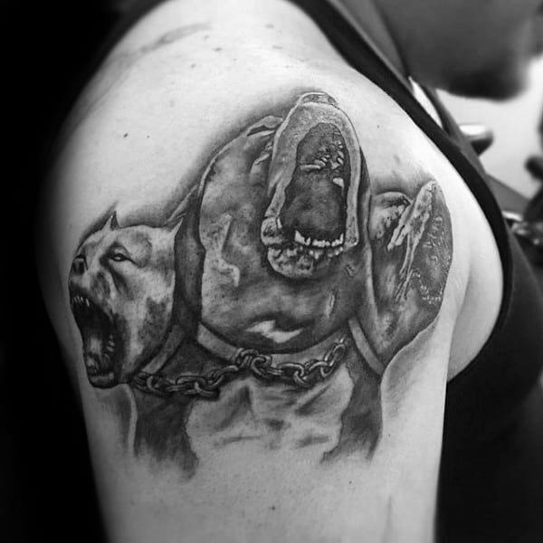 60 Cerberus Tattoo Designs with Meaning
