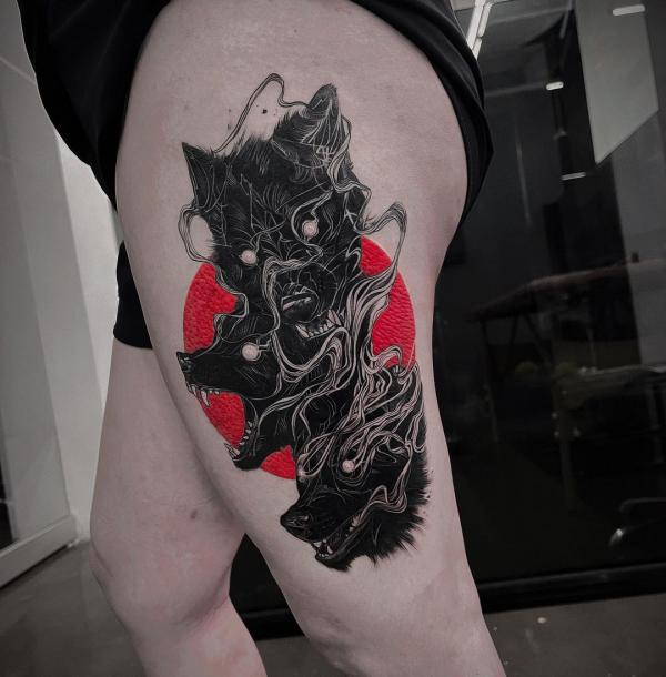 60 Cerberus Tattoo Designs with Meaning
