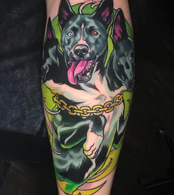 60 Cerberus Tattoo Designs with Meaning